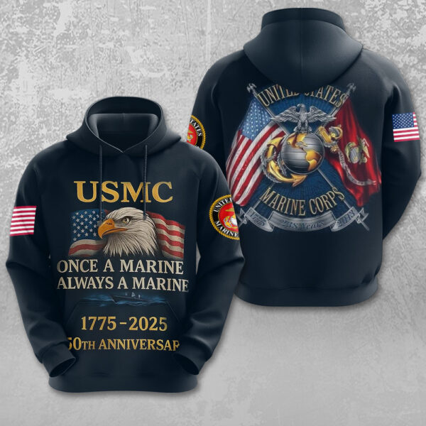 US Marine Corps 250th Anniversary 3D Apparel - MAITM 12537