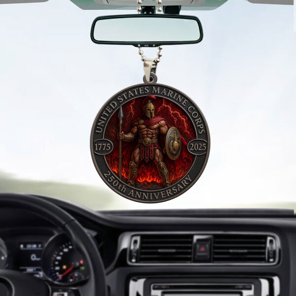 US Marine Corps Custom shape 2-sided Acrylic Car Ornament - MAITM 12397