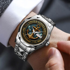 US Navy Alloy Luxury Quartz Watch - MAITM 12402