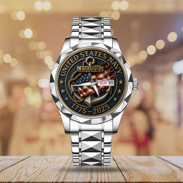 US Navy Alloy Luxury Quartz Watch - MAITM 12493