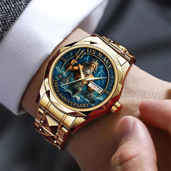US Navy Alloy Luxury Quartz Watch - MAITM 12533