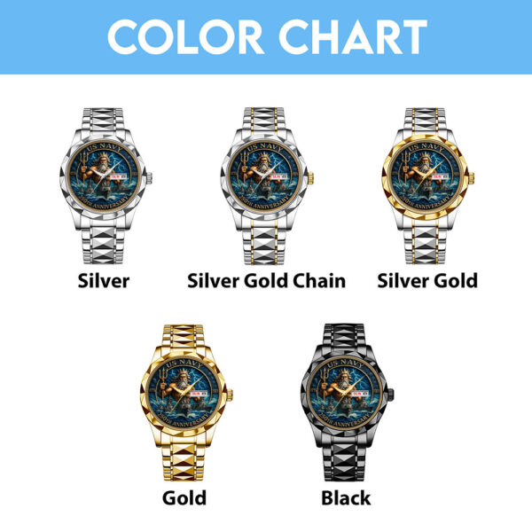 US Navy Alloy Luxury Quartz Watch - MAITM 12533