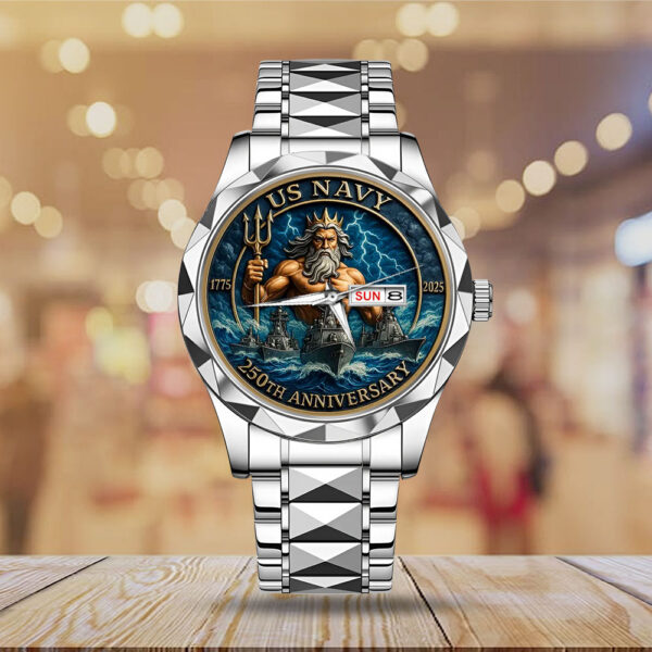 US Navy Alloy Luxury Quartz Watch - MAITM 12533