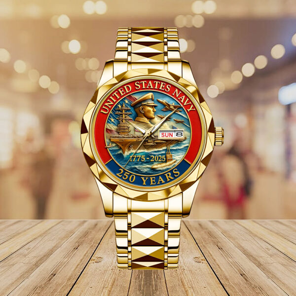 US Navy Alloy Luxury Quartz Watch - MAITM 12550
