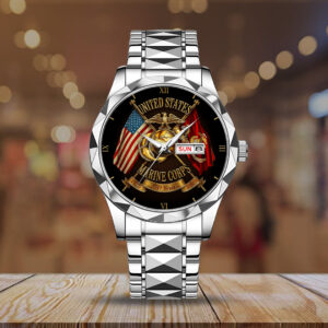 US Marine Corps Alloy Luxury Quartz Watch - TMTHU 181