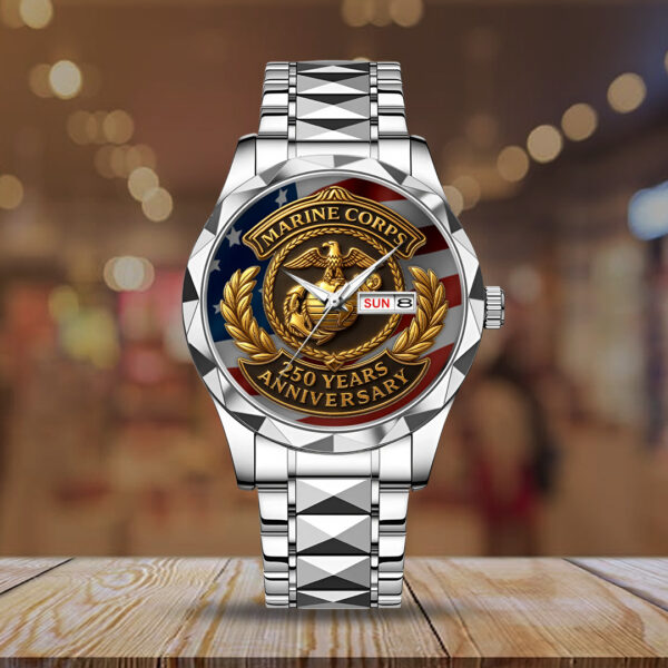 US Marine Corps Alloy Luxury Quartz Watch - TMTHU 190