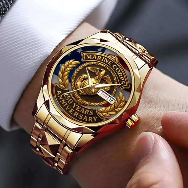 US Marine Corps Alloy Luxury Quartz Watch - TMTHU 190