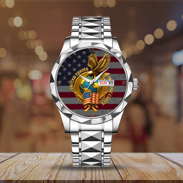US Marine Corps Alloy Luxury Quartz Watch - TMTHU 241