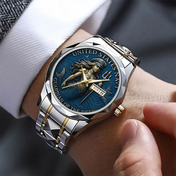 US Navy Alloy Luxury Quartz Watch - TANTN 15165