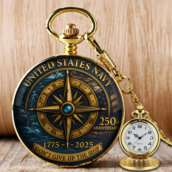 US Navy Custom Pocket Watch - TANTN 15127
