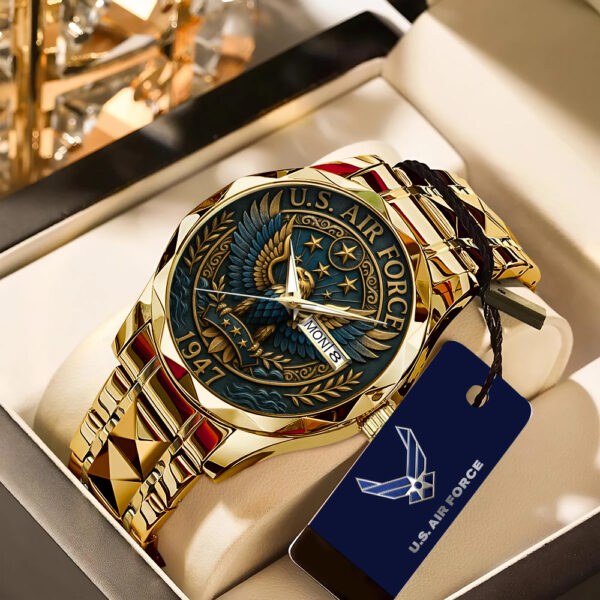 US Air Force Alloy Luxury Quartz Watch - TANTN 15166