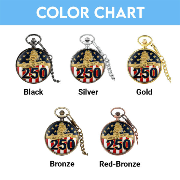 US Navy Custom Pocket Watch - TANTN 15130