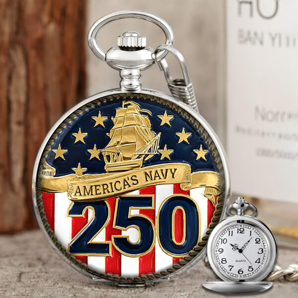 US Navy Custom Pocket Watch - TANTN 15130