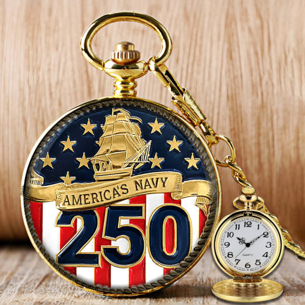 US Navy Custom Pocket Watch - TANTN 15130