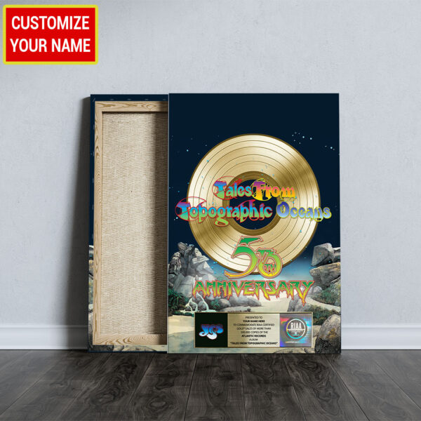 Personalized Yes Band Rectangle Canvas With Inner Frame - TANTN 15270